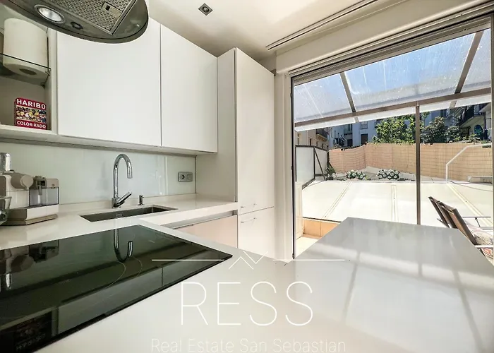 Ideal 2 En El Centro De 公寓 圣塞瓦斯蒂安